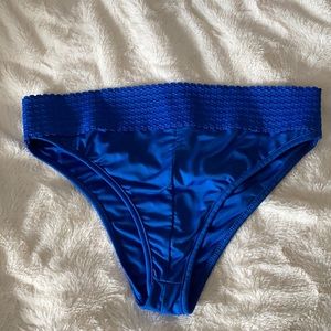 Pretty Little Thing Blue Bikini Bottoms